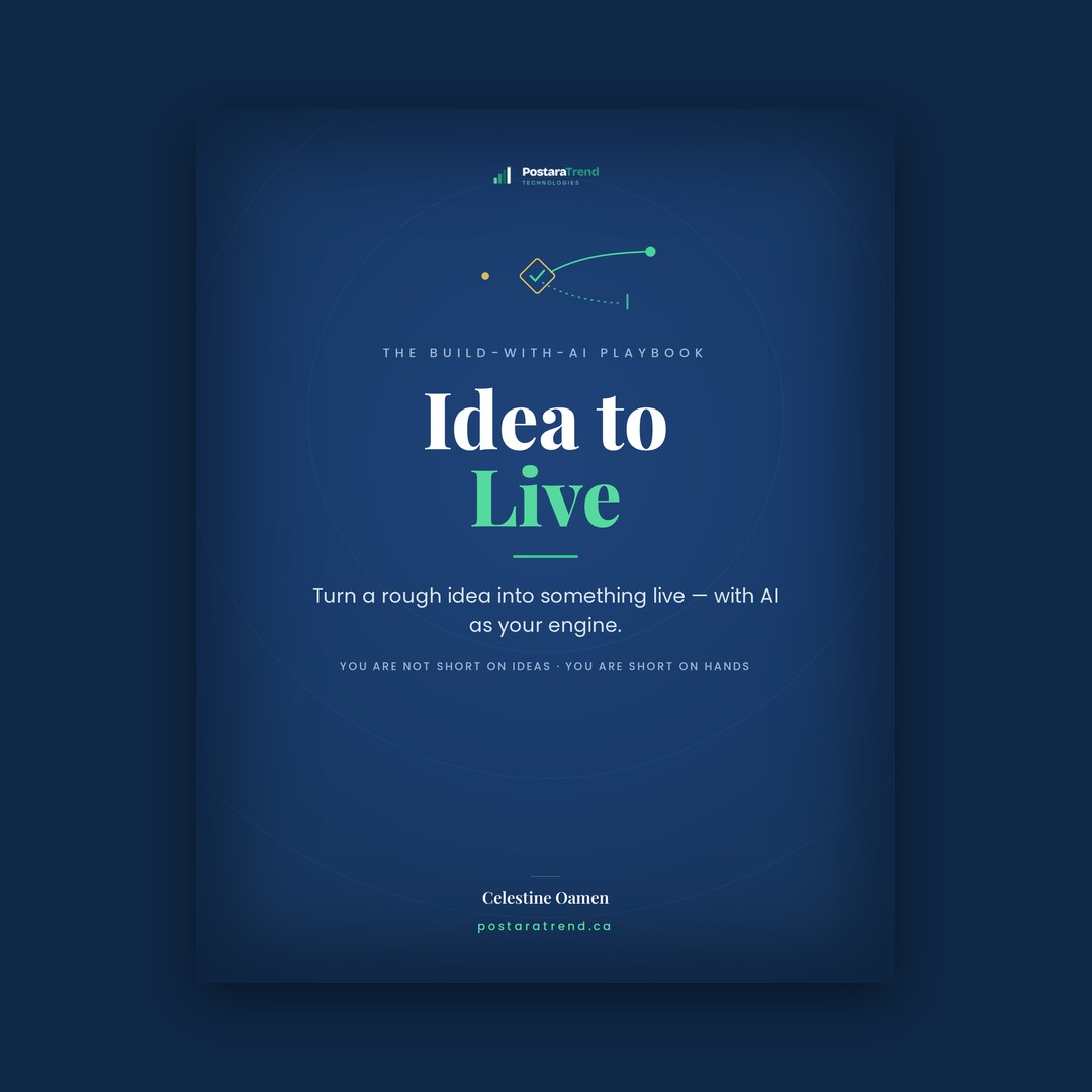 Idea to Live — the build-with-AI playbook to turn a rough idea into something live the same day